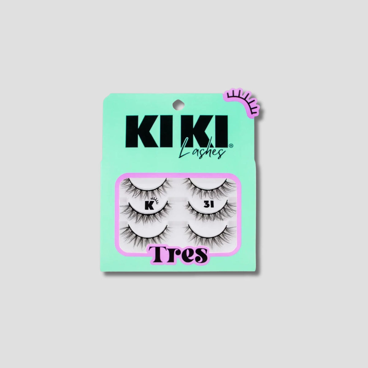 KIKI LASHES PESTAÑAS 3 PARES