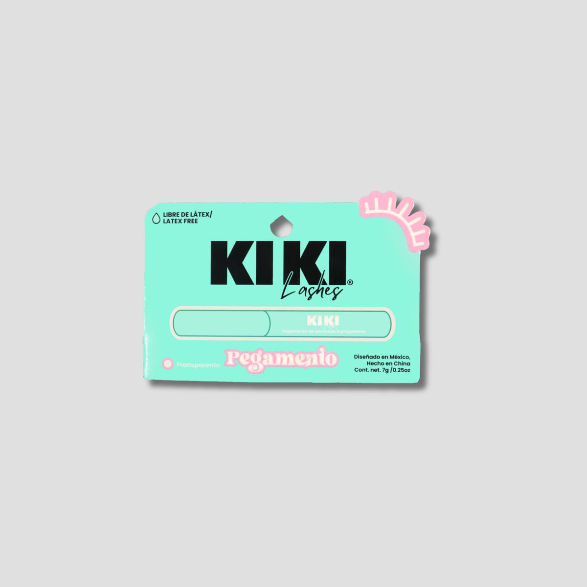 KIKI LASHES PEGAMENTO TRANSPARENTE 7G