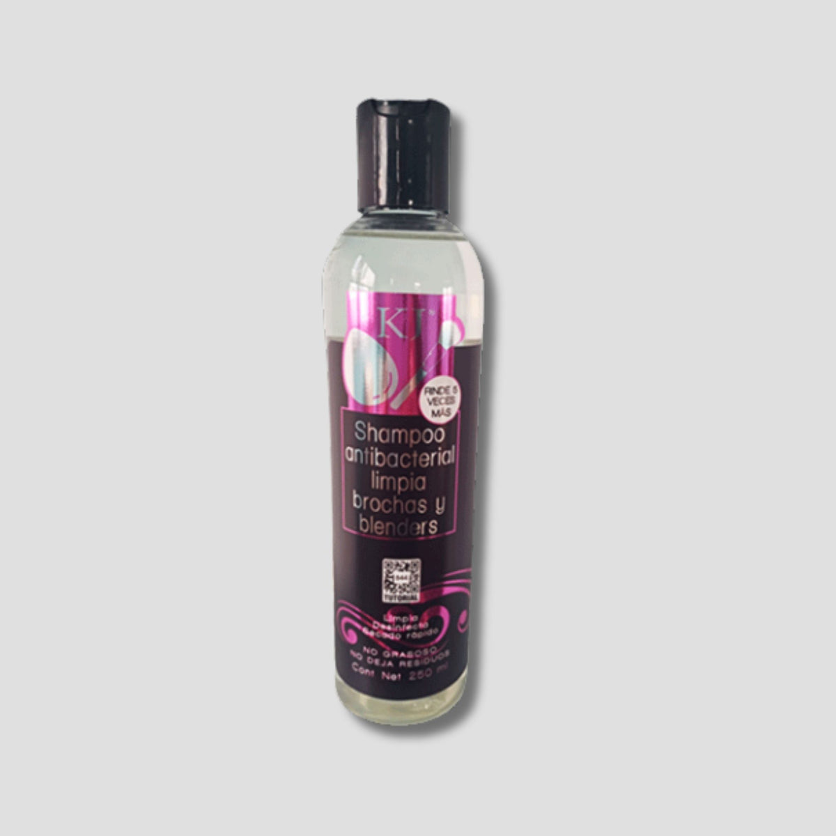 KJ SHAMPOO ANTIBACTERIAL LIMPIA BROCHAS Y BLENDERS