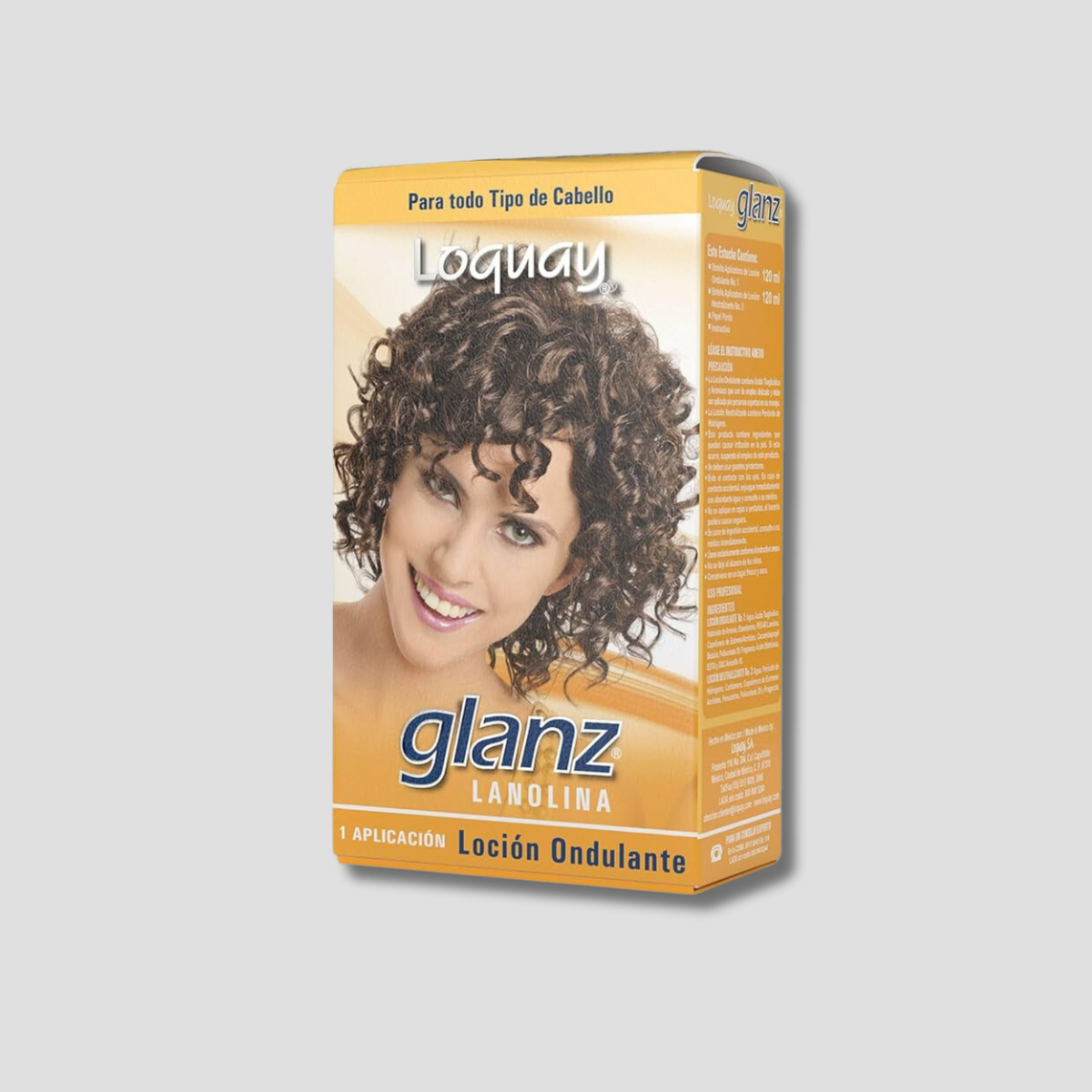 LOQUAY GLANZ KIT LOCION OND LANOLINA 120ML