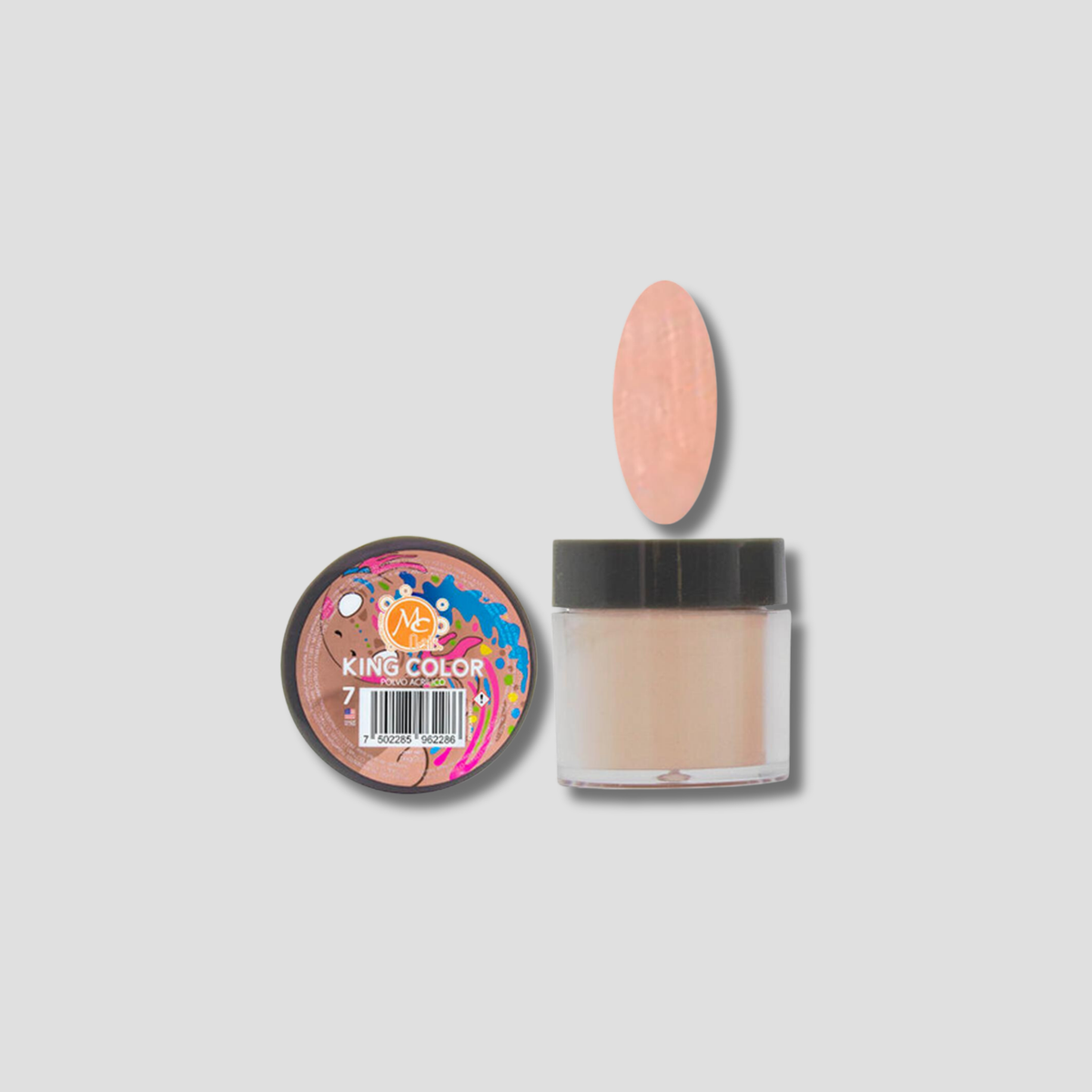 MC NAILS ACRILICO KING COLOR MAQUILLAJE 1OZ #10