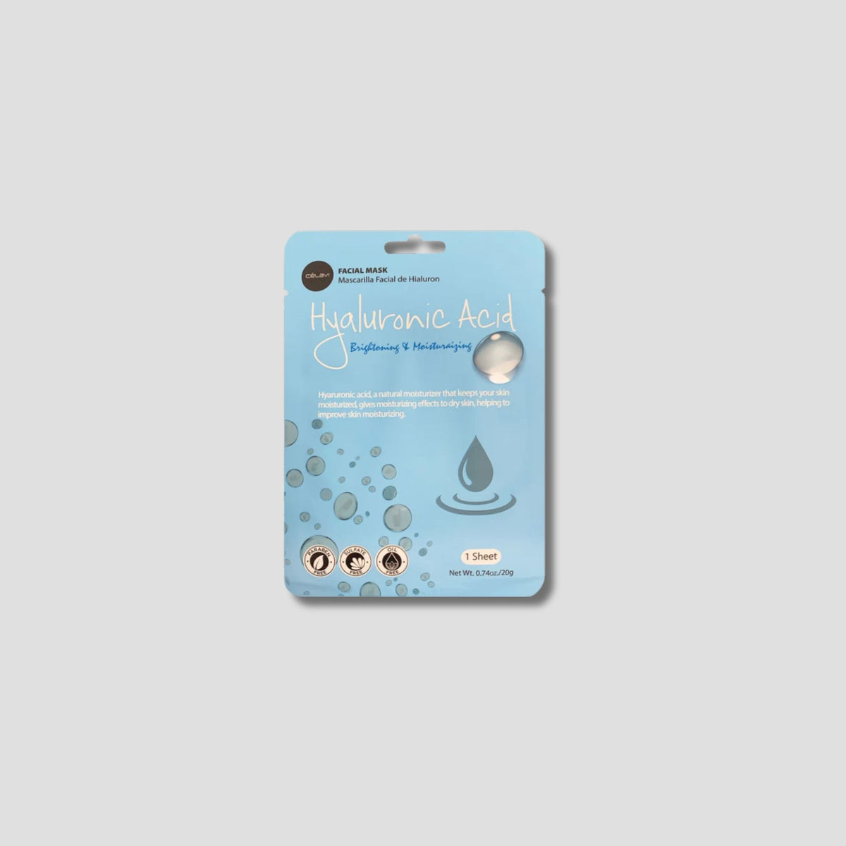 MK022 CELAVI MASCARILLA FACIAL MASKPACK HYALURON