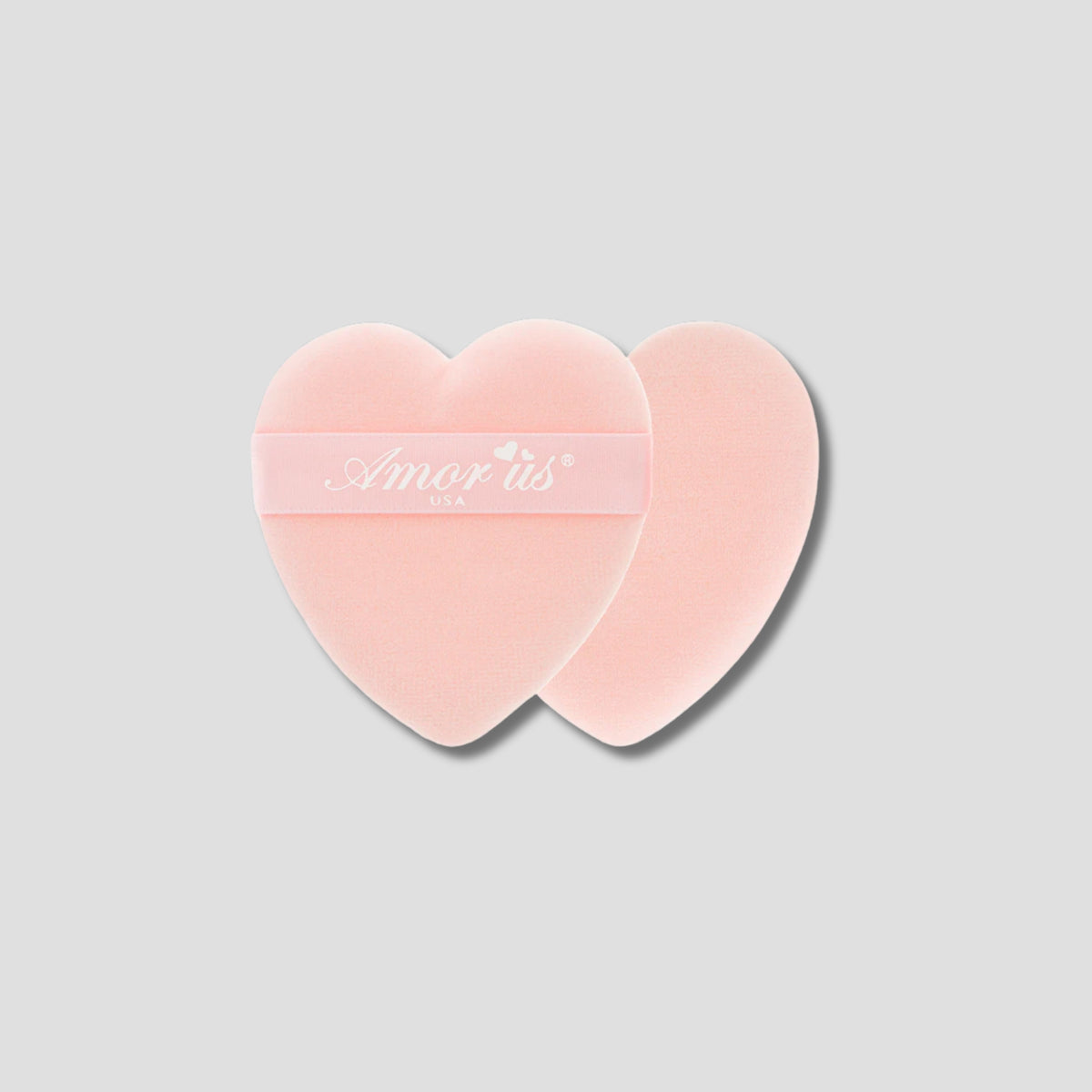 MPP2 AMORUS BORLAS PARA MAQUILLAJE EN FORMA DE CORAZON 2 PIEZAS