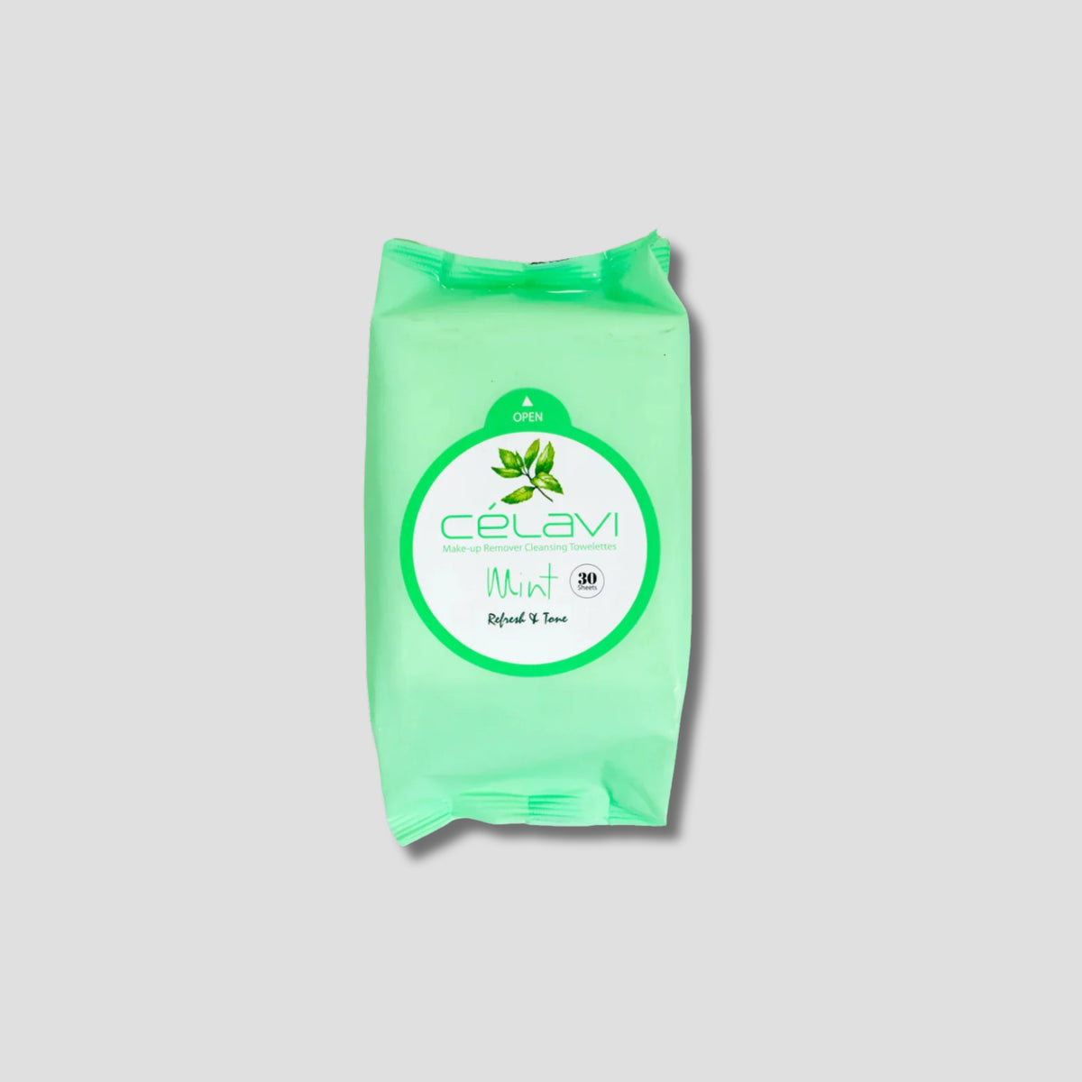 MT020 CELAVI TOALLITA DESMAQUILLANTE  MENTA