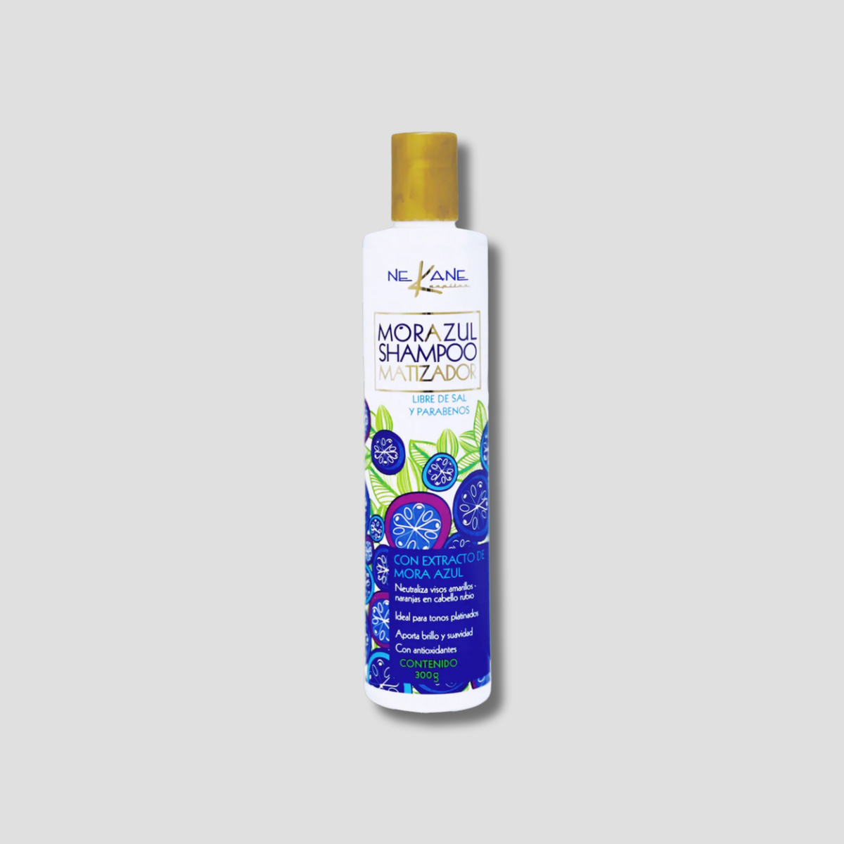 NEKANE SHAMPOO MATIZ MORA AZUL 300ML