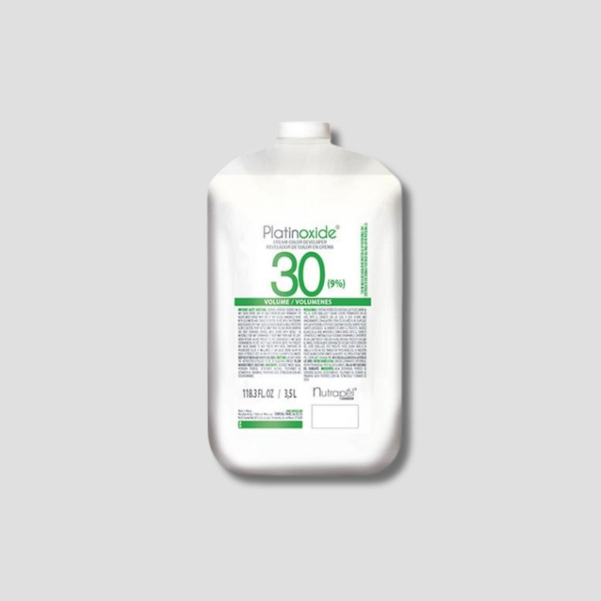 NUTRAPEL GALON DE PEROXIDO 30 VOL 3.5 LITROS