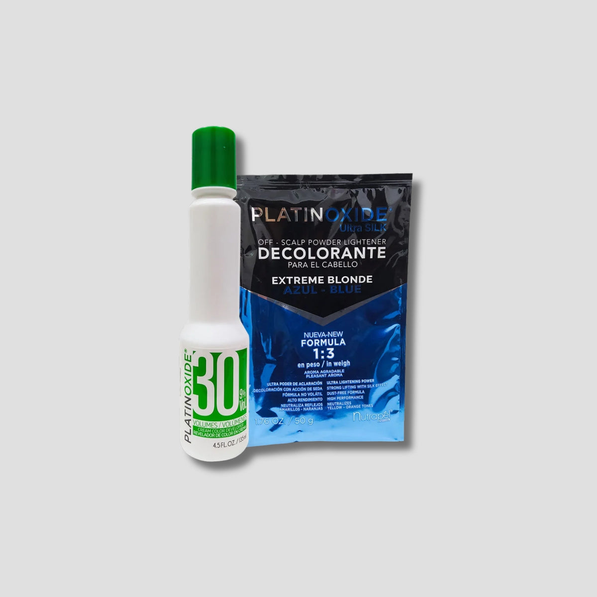 NUTRAPEL KIT DE DECOLORANTE EN SOBRE CON PERÓXIDO