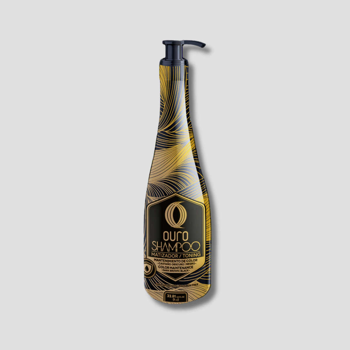 OURO SHAMPOO MATIZADOR NEGRO 1 LT