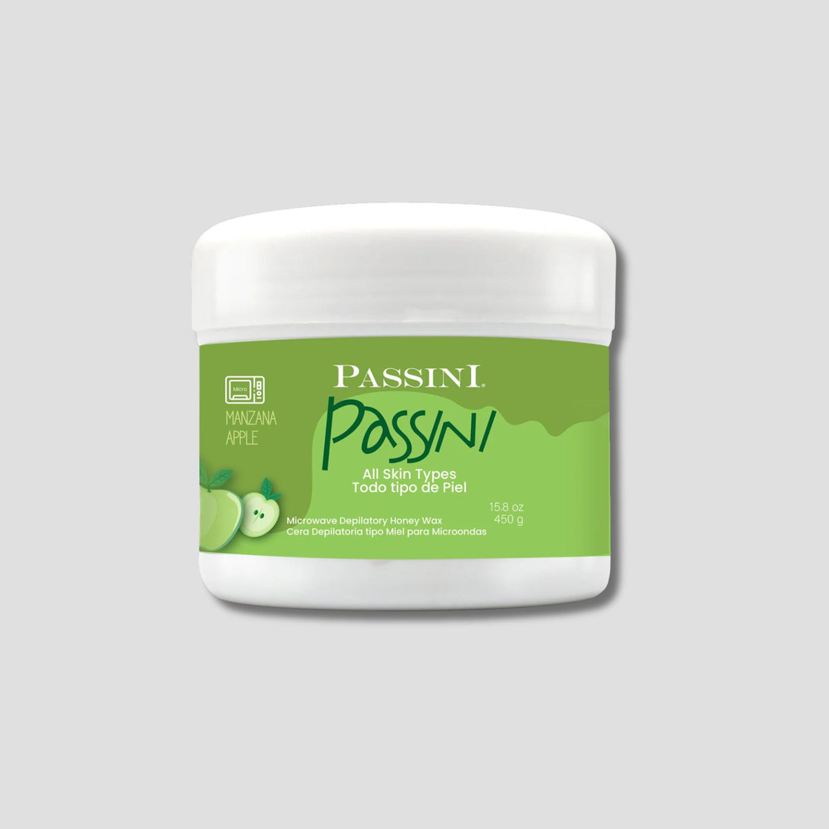PASSINI CERA DE MANZANA P/MICROONDAS 450