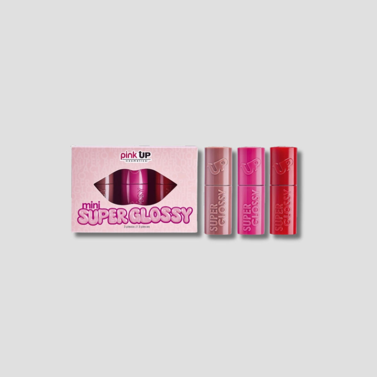 PINK UP KIT MINI SUPER GLOSSY 01 06 09