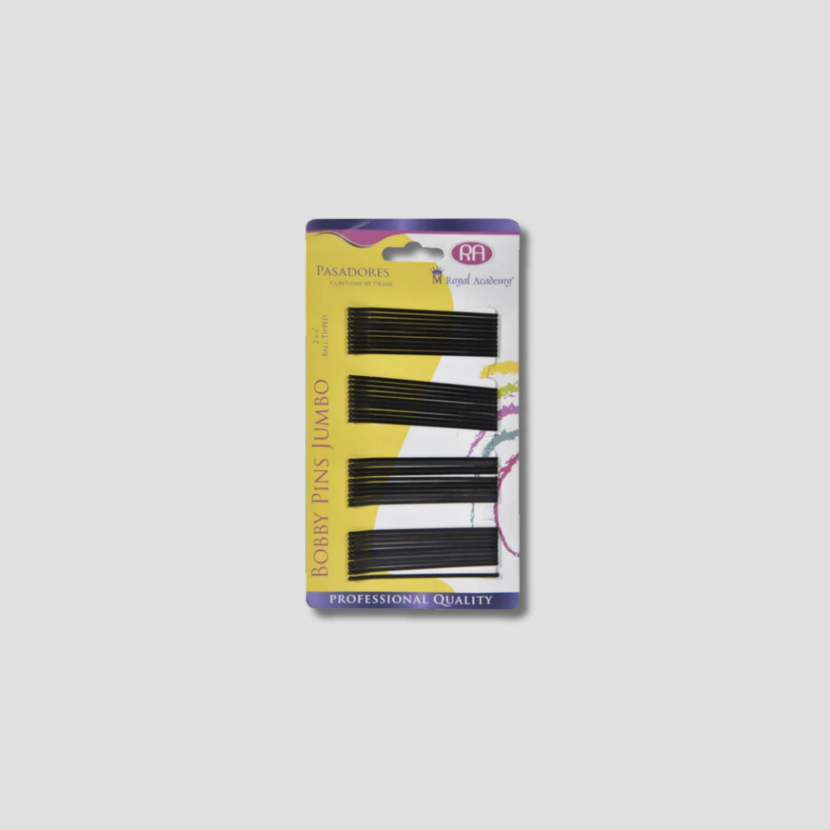 RA PASADOR JUMBO NEGRO 2 3/4 CON 40 PIEZAS 1507