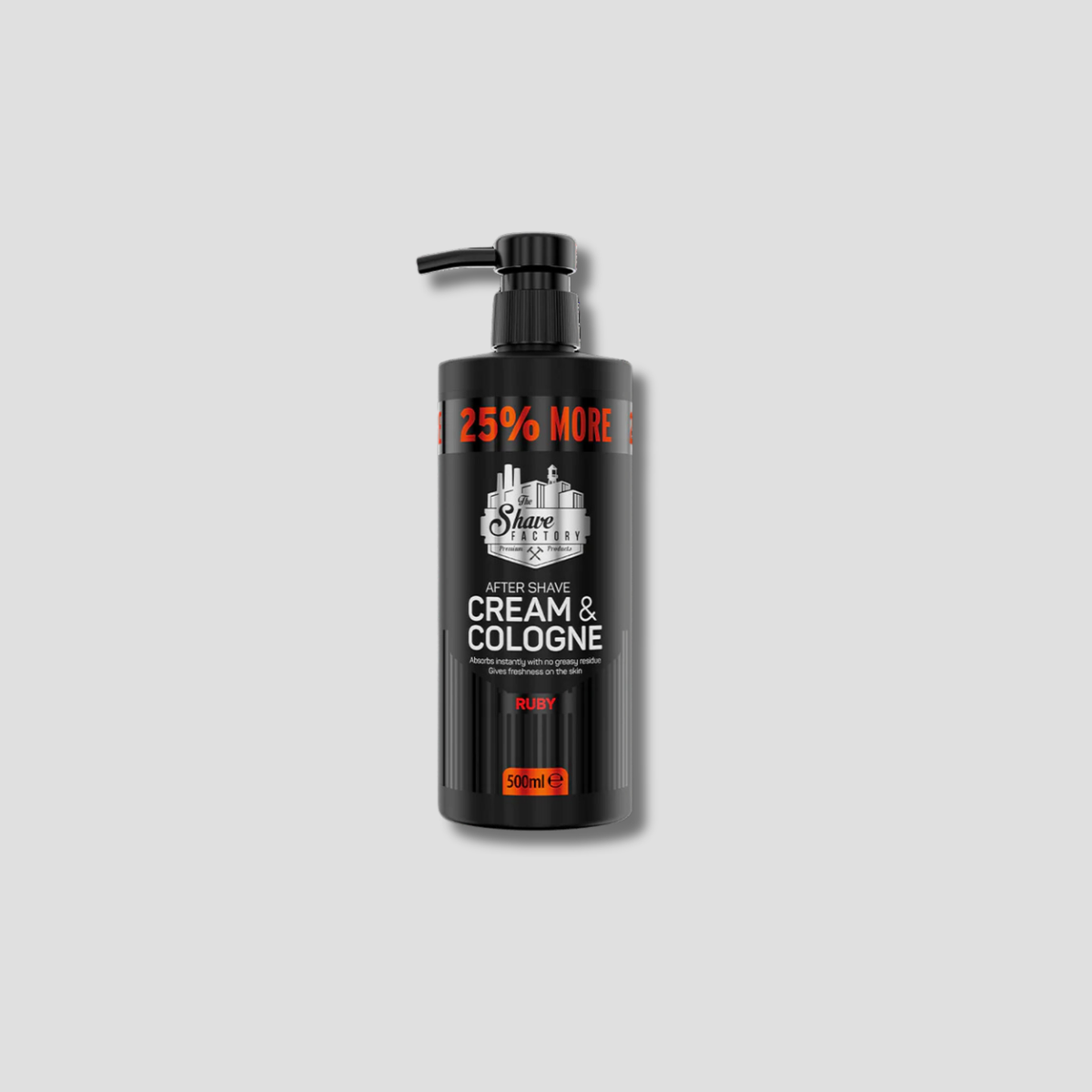 SHAVE FACTORY AFTER SHAVE CREAM & COLOGNE RUBY
