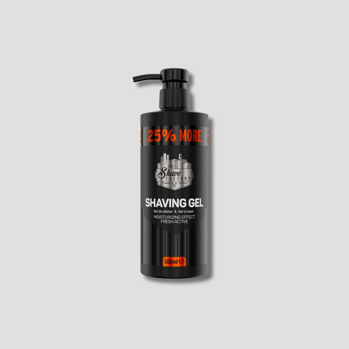 SHAVE FACTORY SHAVING GEL 500ML