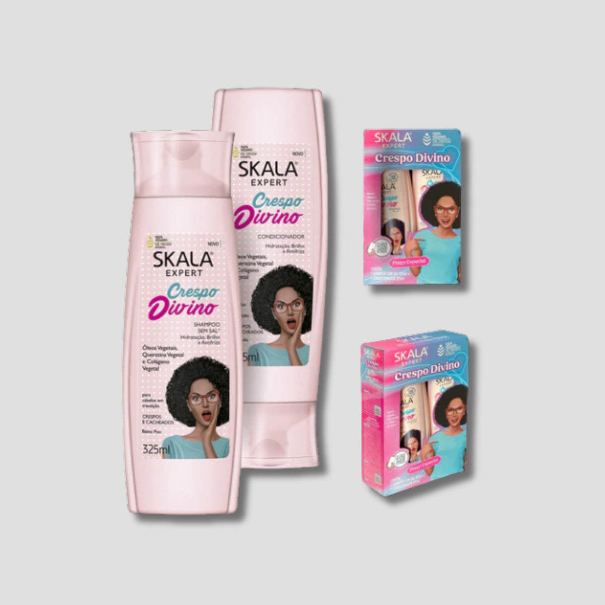 SKALA EXPERT CRESPO SHAMPOO + 1 ACONDICIONADOR