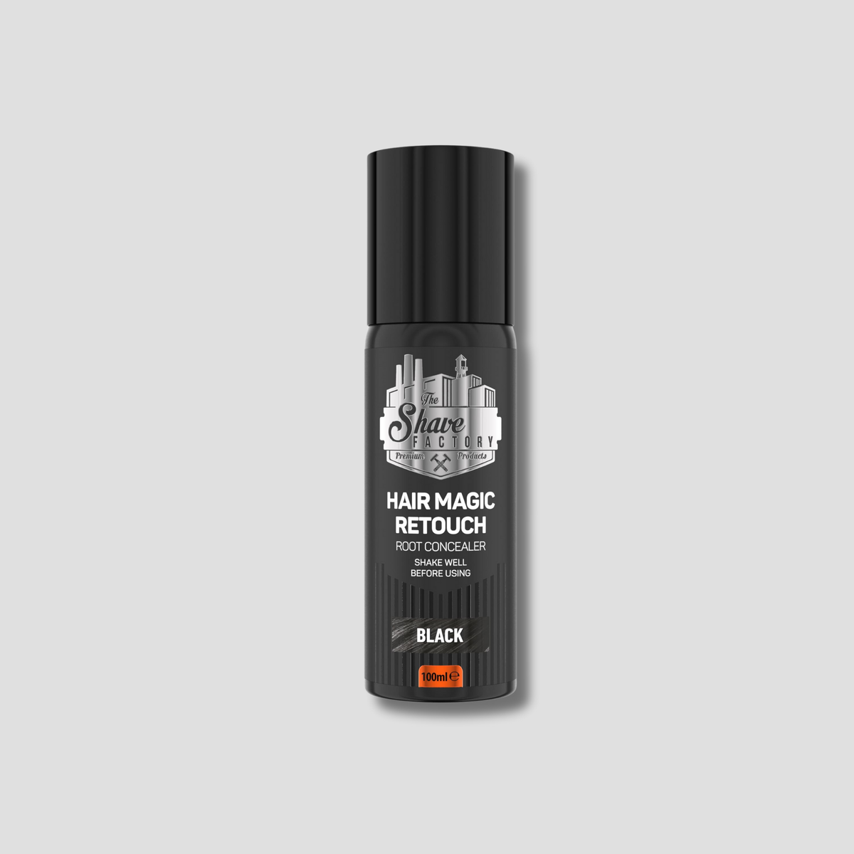 THE SHAVE FACTORY SPRAY RETOCADOR BLACK
