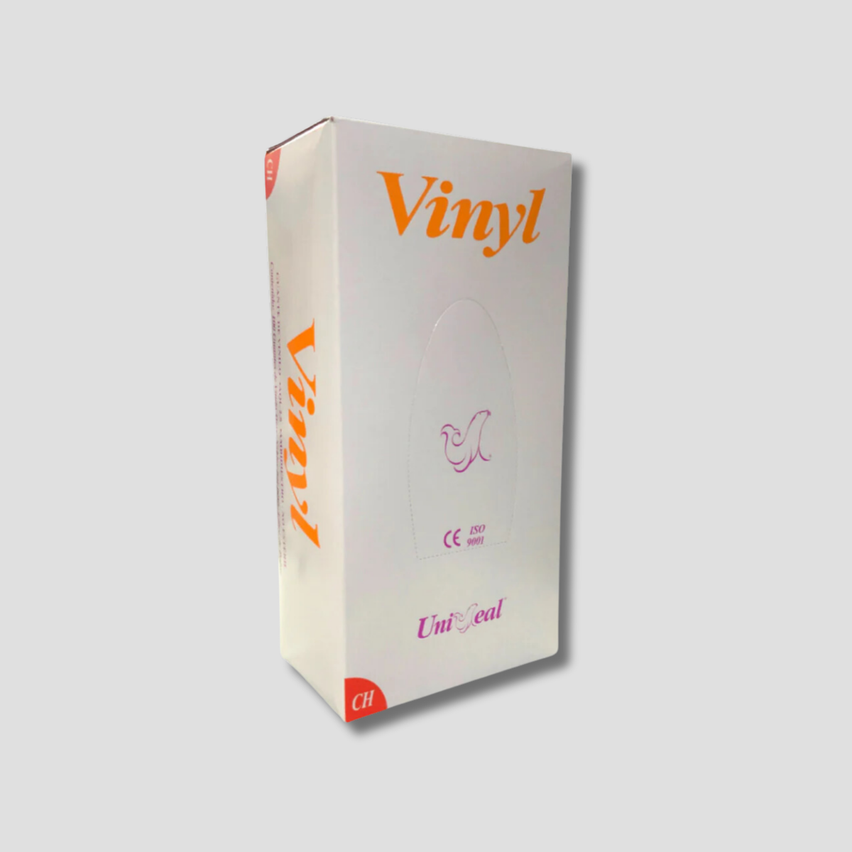 UNISEAL CAJA DE GUANTES VINYL TRANSPARENTE TALLA CH