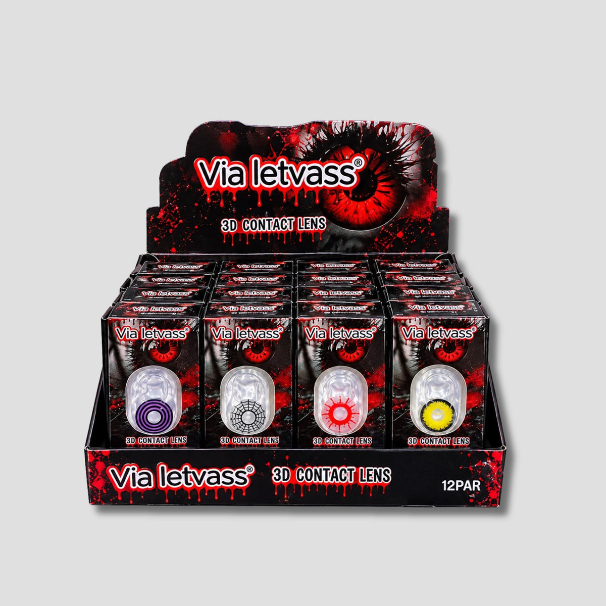 VIA LETVASS PUPILENTES HALLOWEEN 12 PARES