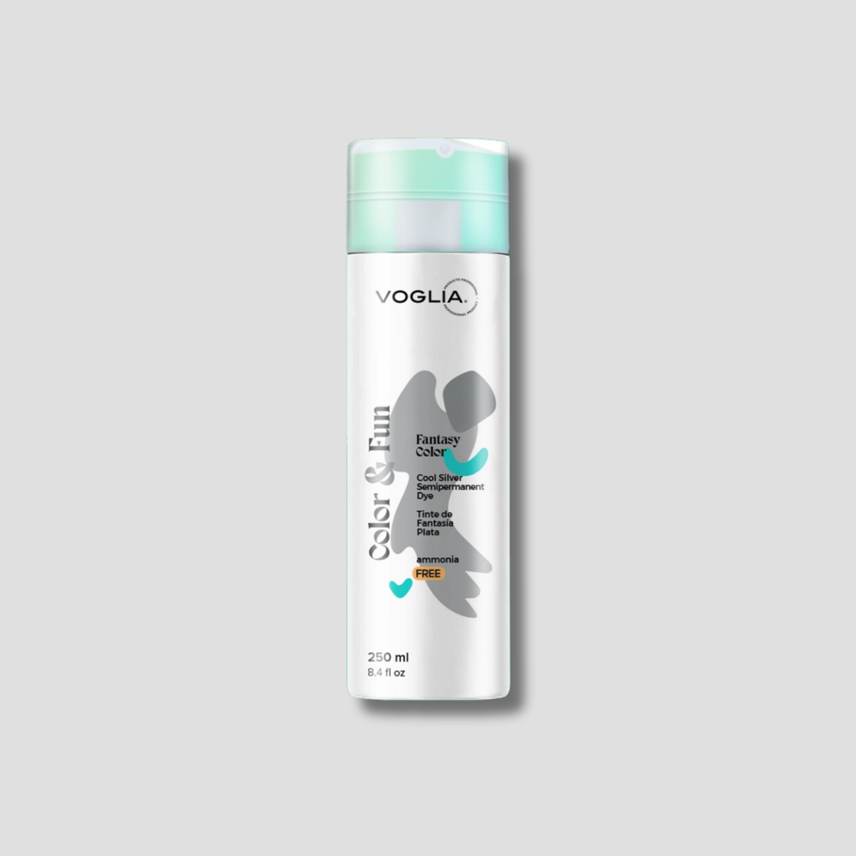 VOGLIA COLOR & FUN TINTE DE FANTASIA PLATA 250 ML