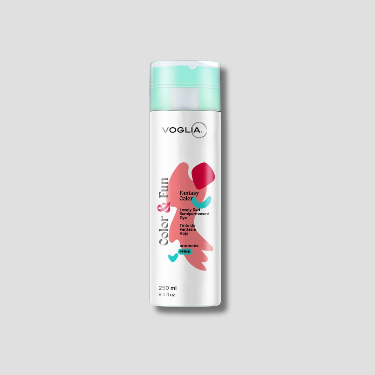 VOGLIA COLOR & FUN TINTE DE FANTASIA ROJO 250 ML