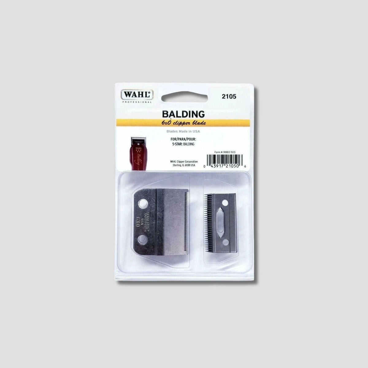 WAHL NAVAJA PARA MAQUINA BALDING 2105