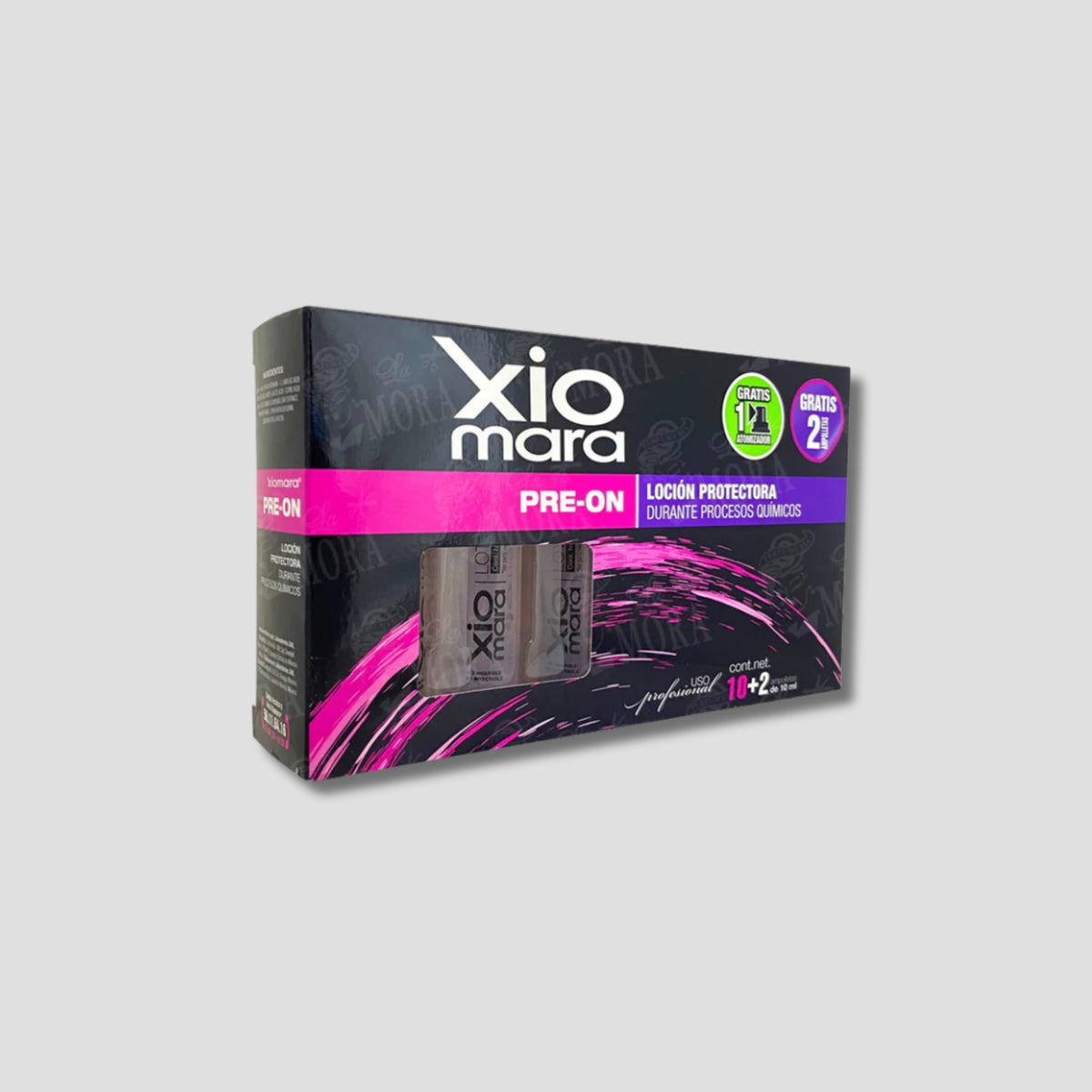 XIOMARA CAJA DE AMPOLLETA PRE-ON 10+2 PIEZAS