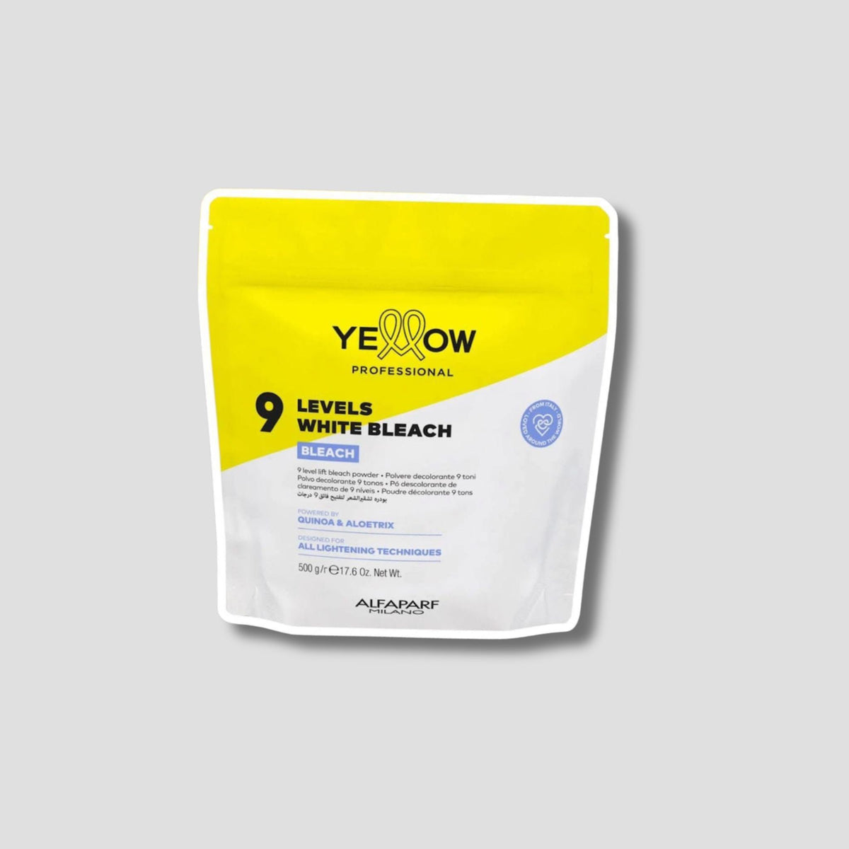 YELLOW POLVO DECOLORANTE 9 LEVELS POUCH 500G