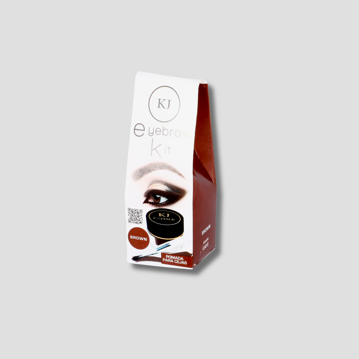 KJ EYEBROWN KIT COLOR BROWN
