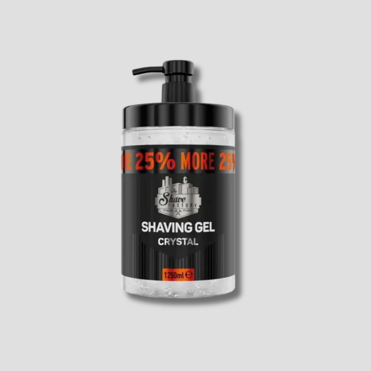 THE SHAVE FACTORY GEL PARA AFEITAR CRYSTAL 1250ML