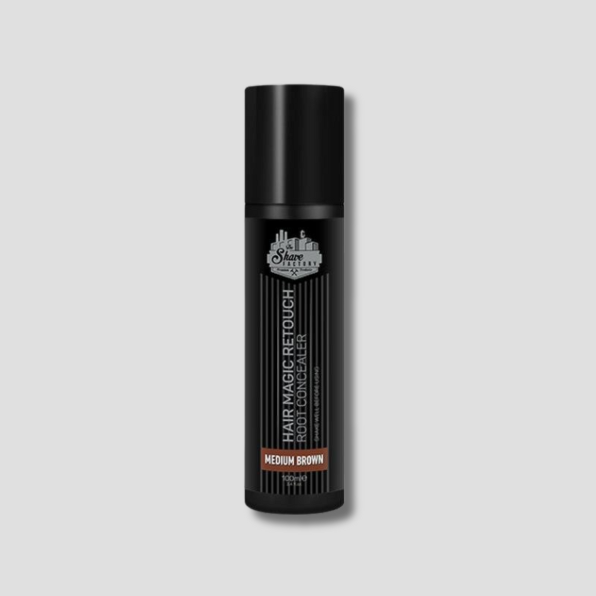 THE SHAVE FACTORY SPRAY RETOCADOR MEDIUM BROWN