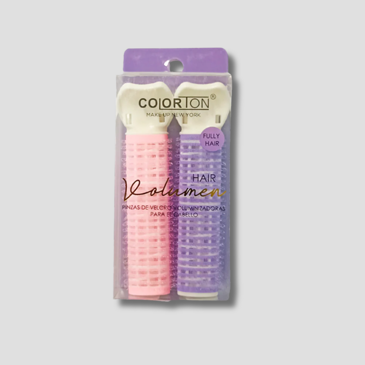 CE250 COLORTON PINZAS DE VELCRO PARA CABELLO 2 PZAS.